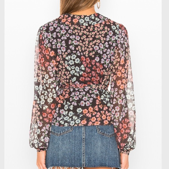 Lovers and Friends Mikayla Blouse in Hermosa Floral |Size XS - Picture 8 of 10